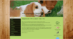 Desktop Screenshot of new-impressions-beagle.de